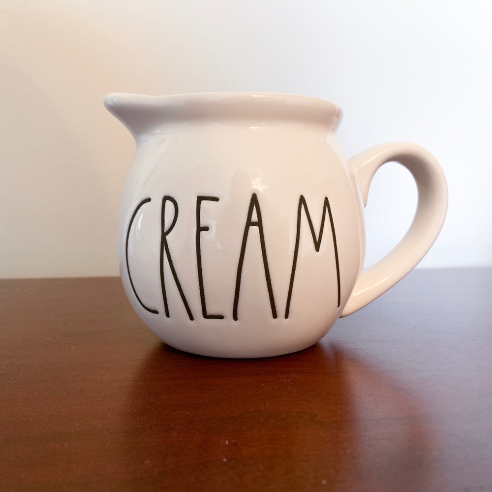 Rae Dunn Ceramic Cream Pour Kitchen Accessory